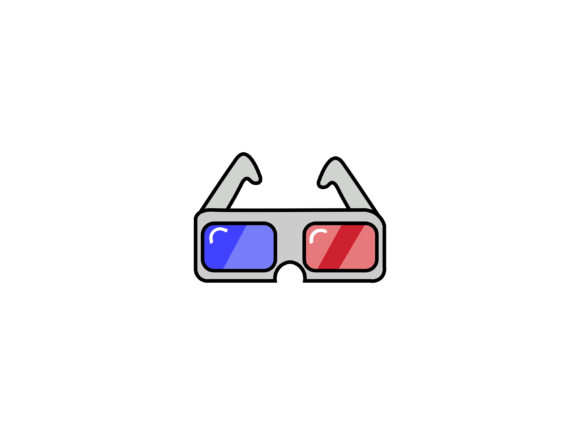 Bring the Cinema Home: Versatile 3D Glasses Illustrations