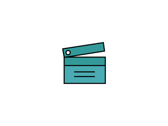 Cinema Clappeboard Illustrations: A Designer's Go-To Asset