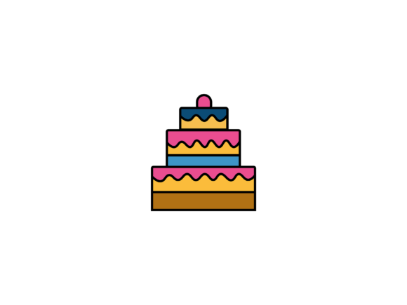Party Cake Illustrations: A Sweet Touch for Seasonal and Everyday Design