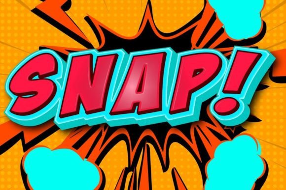 Unleash Visual Impact with Snap Pop Art Comic Text